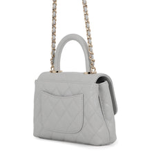 Load image into Gallery viewer, CHANEL Coco handle Light GrayAP4244-B05061-U1117 Caviar Leather Size Mini mini
