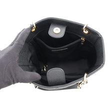 将图像加载到图库查看器中，CHANEL Matelasse PST Chain Tote BlackA50994 Caviar Leather

