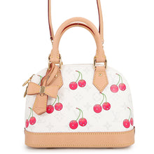 将图像加载到图库查看器中，LOUIS VUITTON Alma LVxTM WhiteM14234 Monogram Cherry Size BB
