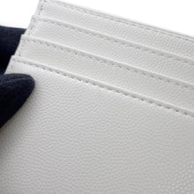 Load image into Gallery viewer, CHANEL CC Logo Card Case 24/25 Year Métiers d'Art Collection WhiteAP4706 Caviar Leather
