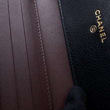 Load image into Gallery viewer, CHANEL Matelasse Classic Small Flap Wallet BlackAP0231 Caviar Leather
