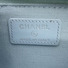 Load image into Gallery viewer, CHANEL Matelasse Star Fragment Case Light BlueAP3732-B21489-U2367 Caviar Leather/Rhinestone
