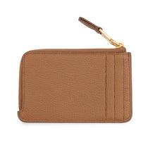 Load image into Gallery viewer, MIUMIU L-shaped zipper card holder Caramel/Petal Pink5MB066 Calf Leather
