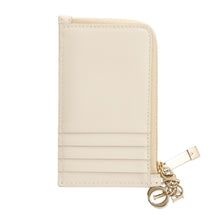 Load image into Gallery viewer, Dior Lady Dior Cosmos zip card holder BeigeS0965ONMJ_M67U Lambskin
