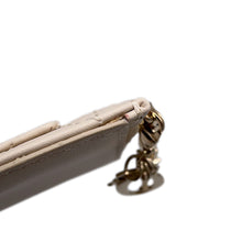 Load image into Gallery viewer, Dior Lady Dior Cosmos zip card holder BeigeS0965ONMJ_M67U Lambskin
