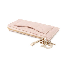 Load image into Gallery viewer, Dior Lady Dior Cosmos zip card holder PinkS0965ONMJ_M413 Lambskin
