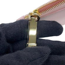 Load image into Gallery viewer, Dior Dioramour Lady Dior Cosmos Zip Card Holder Heart Cannage Pale pinkS0965ONHG_M02N Lambskin
