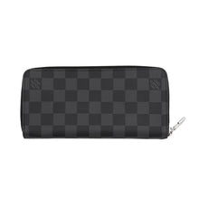 将图像加载到图库查看器中，LOUIS VUITTON Zippy wallet Vertical NoirN63095 Damier Graphite
