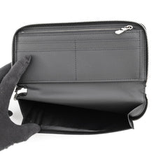 将图像加载到图库查看器中，LOUIS VUITTON Zippy wallet Vertical NoirN63095 Damier Graphite
