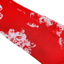 Load image into Gallery viewer, CHANEL Scarf Slim Bandeau Red/WhiteAAB856 Silk 100%
