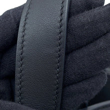 Load image into Gallery viewer, HERMES in-the-loop Tote Bag Black Taurillon Clemence Swift Leather Size 23
