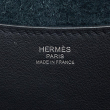 Load image into Gallery viewer, HERMES in-the-loop Tote Bag Black Taurillon Clemence Swift Leather Size 23
