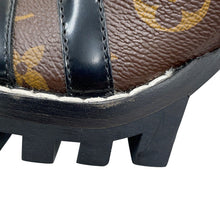 将图像加载到图库查看器中，LOUIS VUITTON Star Trail EncreBoots Noir/Brown1A2Y7W Patent LeatherMonogram Plain Calf Leather Size 37
