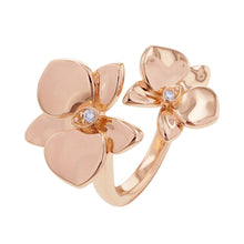 Load image into Gallery viewer, CARTIER Kares Dolkide Par Ring Size 49/#9 18K Pink Gold
