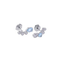 将图像加载到图库查看器中，Chaumet Josephine Ronde d'Aigret Earrings84377 18K White Gold
