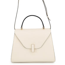 将图像加载到图库查看器中，Valextra Valextra Iside Handbag WhiteWBES0056028LOC99WW Soft Calf Leather Size Medium
