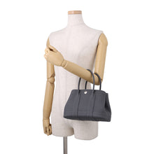将图像加载到图库查看器中，HERMES Neo Garden Ardoise Negonda Leather Size 23
