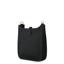Load image into Gallery viewer, HERMES Evelyne Long Black Taurillon Clemence Size TPM
