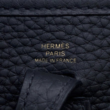 Load image into Gallery viewer, HERMES Evelyne Long Black Taurillon Clemence Size TPM
