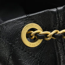 Load image into Gallery viewer, CHANEL Matelasse Around Chain Bucket Bag BlackAS5328 Shiny Lambskin Size Small
