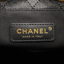 Load image into Gallery viewer, CHANEL Matelasse Around Chain Bucket Bag BlackAS5328 Shiny Lambskin Size Small

