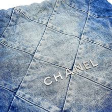 Load image into Gallery viewer, CHANEL CHANEL22 ChainShoulder Bag BlueAS3260 Denim Size Small
