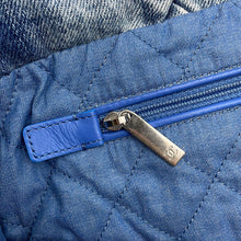 Load image into Gallery viewer, CHANEL CHANEL22 ChainShoulder Bag BlueAS3260 Denim Size Small
