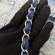 Load image into Gallery viewer, CHANEL CHANEL22 ChainShoulder Bag BlueAS3260 Denim Size Small
