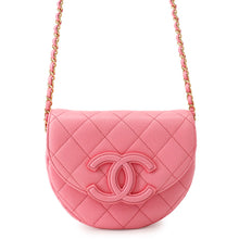 Load image into Gallery viewer, CHANEL Matelasse Mini Messenger Bag PinkAS3867 Caviar Leather
