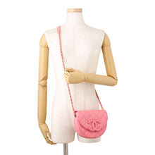 Load image into Gallery viewer, CHANEL Matelasse Mini Messenger Bag PinkAS3867 Caviar Leather
