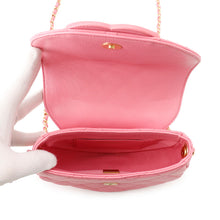 Load image into Gallery viewer, CHANEL Matelasse Mini Messenger Bag PinkAS3867 Caviar Leather
