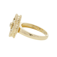 Load image into Gallery viewer, Van Cleef &amp; Arpels Vintage Alhambra Ring Size 50/#10VCARA41050/VCARA41000 18K Yellow Gold
