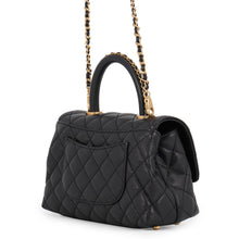 Load image into Gallery viewer, CHANEL Coco Handle 2WAYHandbag BlackA92990 Caviar Leather Size XS
