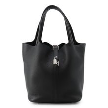 Load image into Gallery viewer, HERMES Picotin Lock Black Taurillon Clemence Size MM
