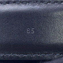 Load image into Gallery viewer, CELINE Triomphe Belt 0.7" Size 85 Black45AK93A01.38NO Calf Leather
