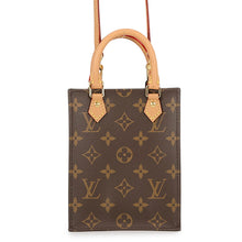 将图像加载到图库查看器中，LOUIS VUITTON Petit Sac Plat BrownM69442 Monogram
