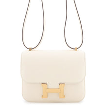 将图像加载到图库查看器中，HERMES Constance Nata Epsom Size Mini

