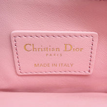 将图像加载到图库查看器中，Dior Karo Lavender Coin Purse Pink Lambskin
