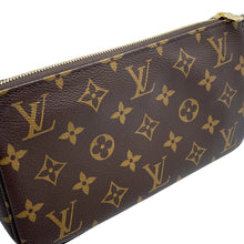 将图像加载到图库查看器中，LOUIS VUITTON Pochette Accessoires BrownM82766 Monogram
