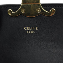 Load image into Gallery viewer, CELINE Mini Triomphe Shoulder Bag Black10I513DPV Leather Size Mini
