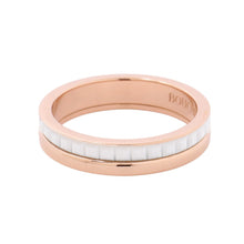 将图像加载到图库查看器中，Boucheron Quatre White Ring Half Size 47/#7JAL00238 K18PG Ceramic
