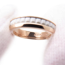 将图像加载到图库查看器中，Boucheron Quatre White Ring Half Size 47/#7JAL00238 K18PG Ceramic
