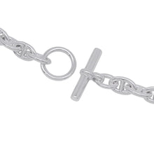 Load image into Gallery viewer, HERMES Chaine d'Ancre Necklace 43 frames Size PM SV925
