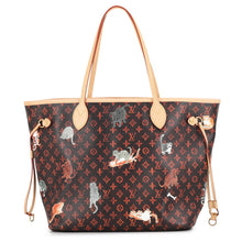 将图像加载到图库查看器中，LOUIS VUITTON Neverfull Marron/OrangeM44441 Monogram・Catogram Size MM
