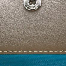 将图像加载到图库查看器中，GOYARD Saint-Louis Clairvoy 170th Anniversary Gray Beige/TurquoiseSTCLAPMLTY11CL61P PVC Size PM
