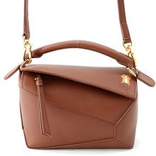 Load image into Gallery viewer, LOEWE Suna Fujita Collaboration Hamster Puzzle Bag HavaneA510P88X40 Leather Size Mini
