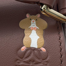 Load image into Gallery viewer, LOEWE Suna Fujita Collaboration Hamster Puzzle Bag HavaneA510P88X40 Leather Size Mini

