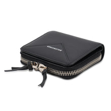 Load image into Gallery viewer, BALENCIAGA Paper compact wallet Black371662 Leather
