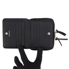 Load image into Gallery viewer, BALENCIAGA Paper compact wallet Black371662 Leather
