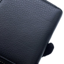 Load image into Gallery viewer, BALENCIAGA Paper compact wallet Black371662 Leather
